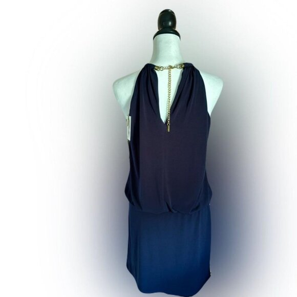 Simpson Navy Halter Dress - Picture 4 of 7